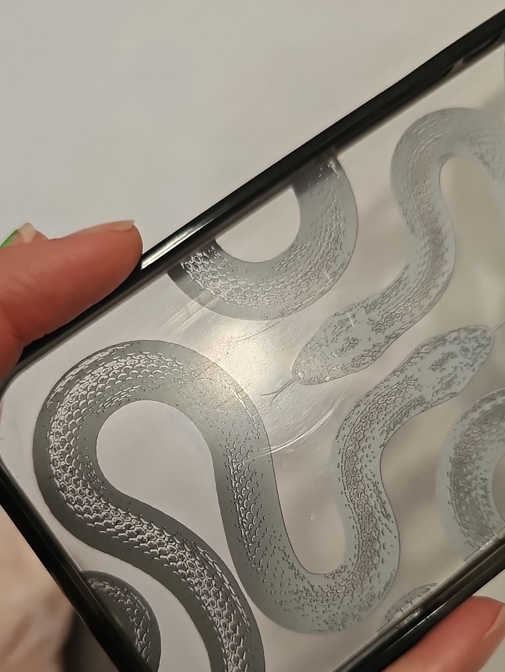 Casetify iphone 16 Black Kingsnake Impact Case - Picture 7 of 10